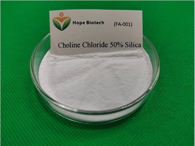 Cholino chloridas 50 procentų silicio dioksidas